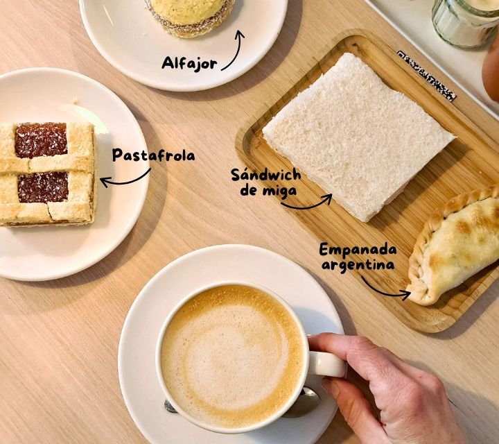 Cafetería con comida argentina tradicional vegana. Empanadas argentinas en Chamberí. Delicatessen argentinas en Madrid.