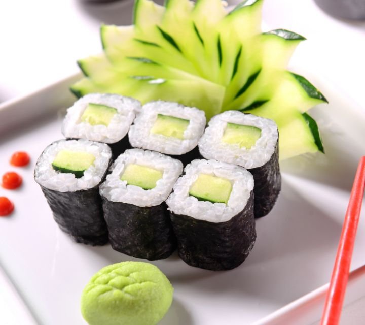 Receta de makis sin pescado
