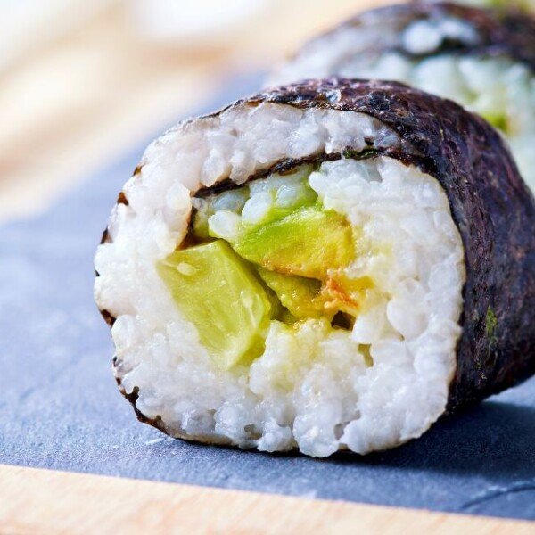 Receta de sushi vegano