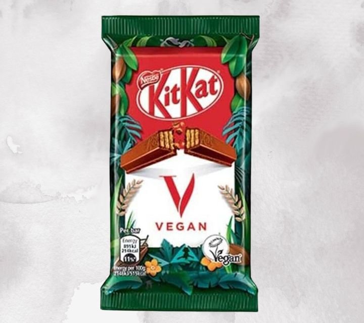 Chocolatina Kit Kat vegana