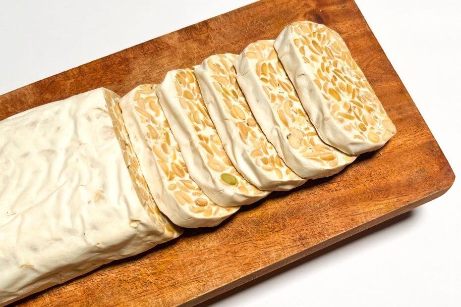 Tempeh alimento fermentado apto para veganos