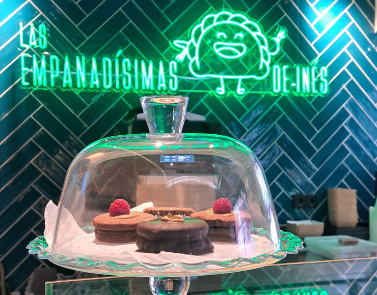 Empanadas veganas y dulces saludables en Las Empanadísimas de Inés Madrid