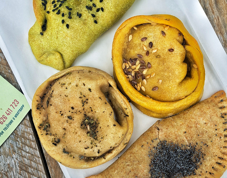 Empanadas veganas en Madrid. Las Empanadísimas de Inés