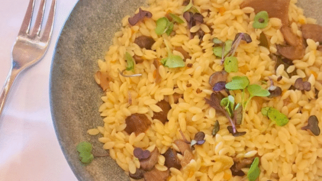Falso risotto vegano de La Estacada Tarancón