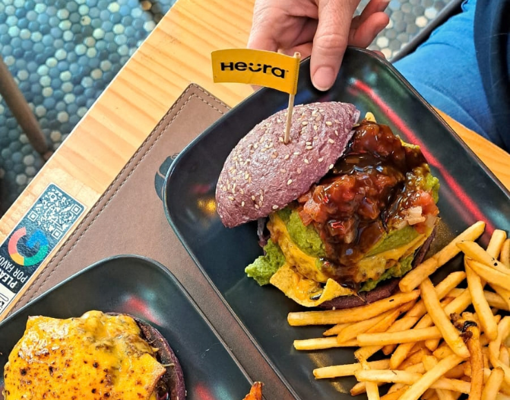 Hamburguesa Heura vegana Toro Burger