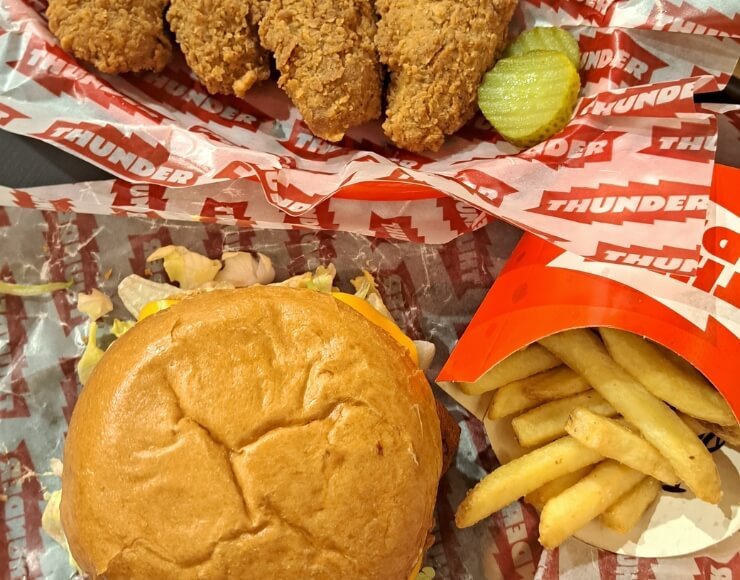 Hamburguesas veganas en Madrid: Thunder Vegan