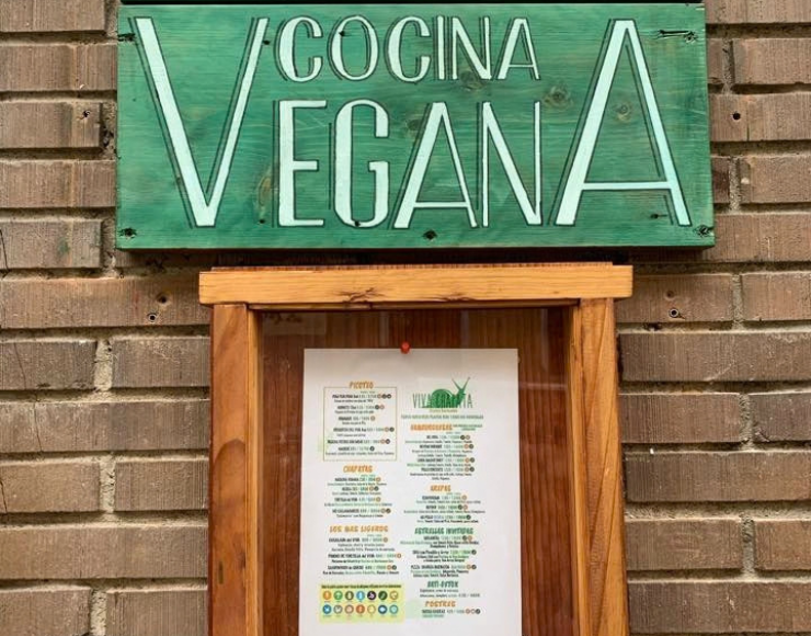 Taberna vegana Viva Chapata Madrid